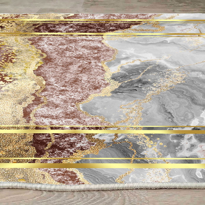 Conceptum Els2409 Alfombra de Terciopelo Multicolor 140 x 220 cm Conceptum Els2409 Alfombra de Terciopelo Multicolor 140 x 220 cm
